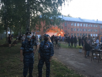 Охрана общественного порядка при проведении культурно-массовых мероприятий