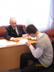 Торжественное вручение паспортов юным гражданам России